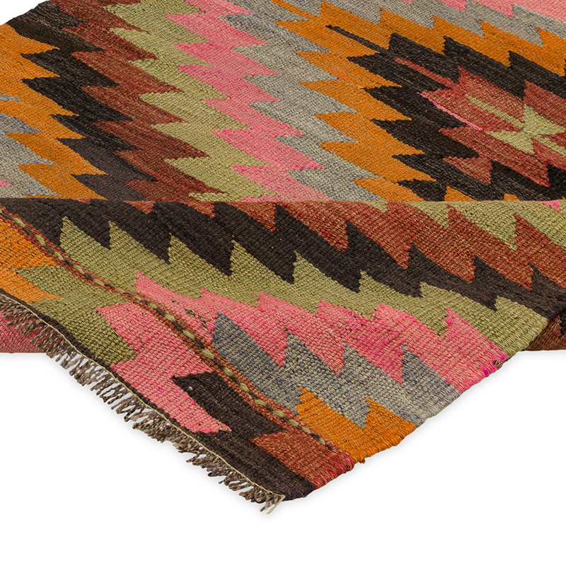 Vintage Mihalic Kilim Rug - 3' 1" x 4' 9" (37" x 57") - K0090643
