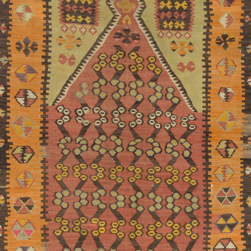 Vintage Çorum Kilimi - 113 cm x 155 cm - K0090646