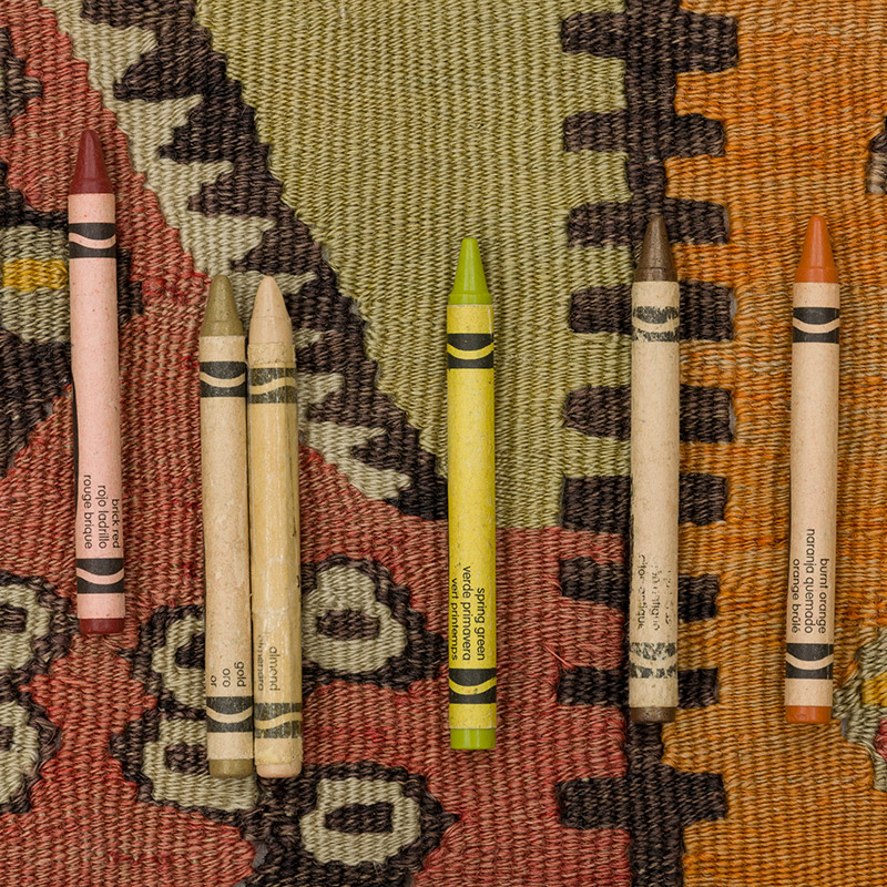 Vintage Çorum Kilimi - 113 cm x 155 cm - K0090646