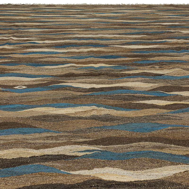 Yeni Kök Boya El Dokuma Kilim - 373 cm x 445 cm - K0090647