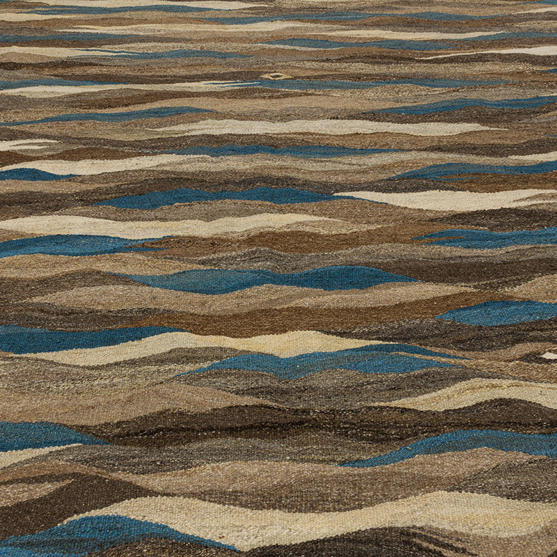 Yeni Kök Boya El Dokuma Kilim - 373 cm x 445 cm - K0090647