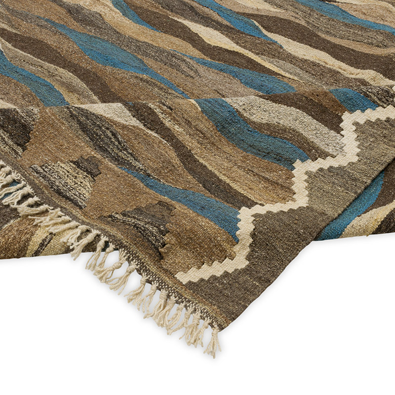Yeni Kök Boya El Dokuma Kilim - 373 cm x 445 cm - K0090647