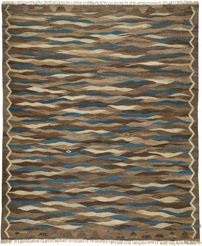 Yeni Kök Boya El Dokuma Kilim - 373 cm x 445 cm