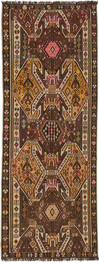 Alfombra Kars Kilim Vintage - 137 cm x 357 cm