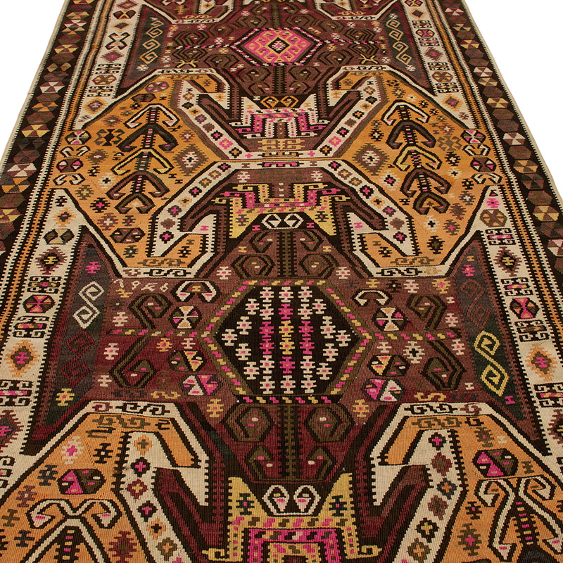 Alfombra Kars Kilim Vintage - 137 cm x 357 cm - K0090653
