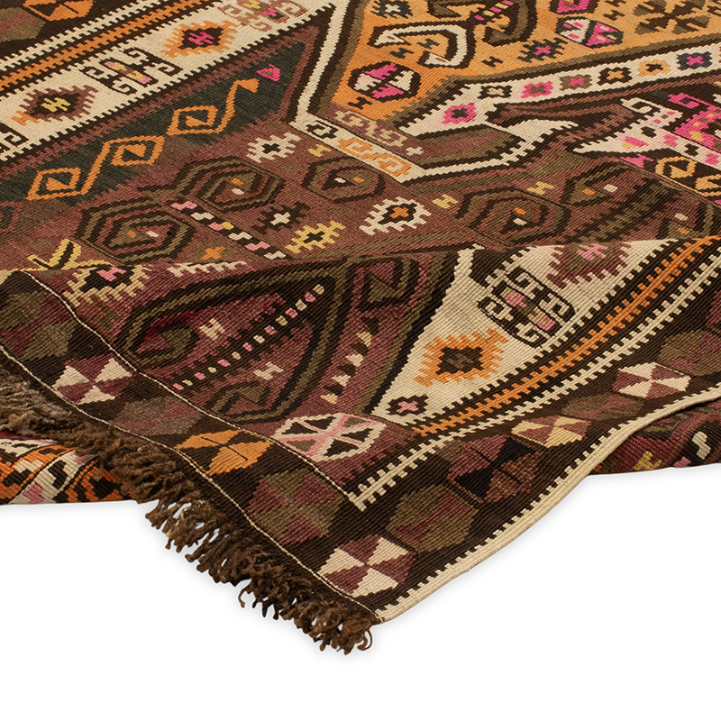 Alfombra Kars Kilim Vintage - 137 cm x 357 cm - K0090653