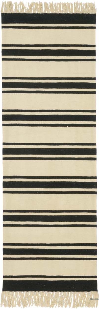 New Handwoven Turkish Kilim Runner - 3' 5" x 10'  (41" x 120")