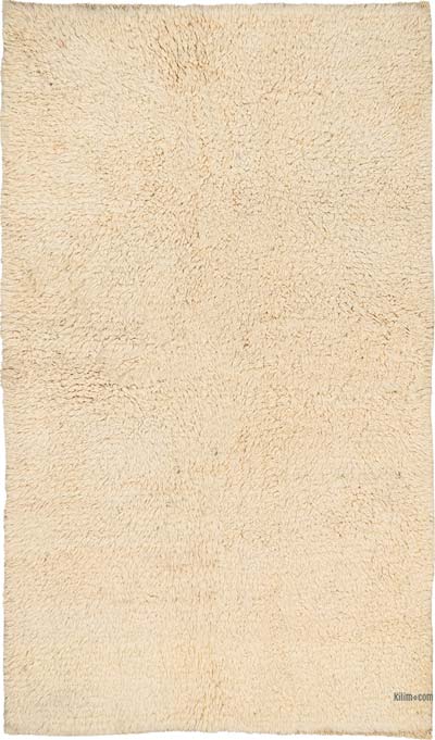 Vintage Anatolian Tulu Rug - 4' 6" x 7' 7" (54" x 91")