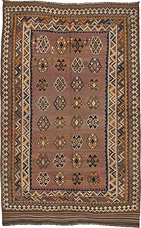 Alfombra Vintage Van Kilim - 166 cm x 260 cm