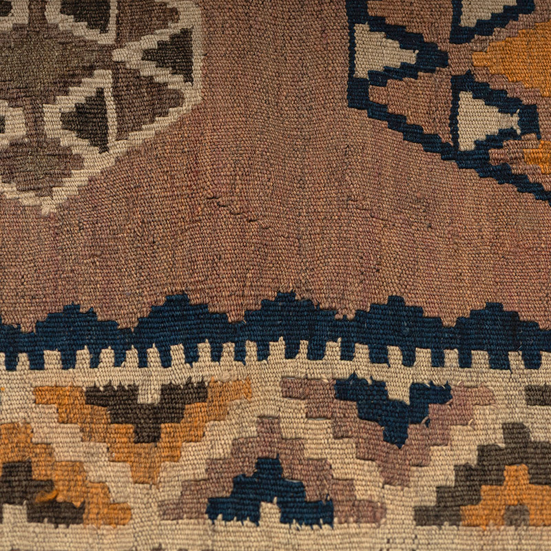 Vintage Van Kilim Rug - 5' 5" x 8' 6" (65" x 102") - K0090678