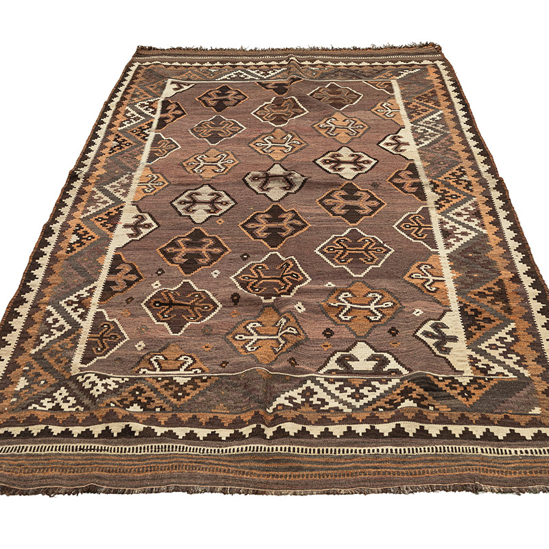 Vintage Van Kilim Rug - 5'  x 8' 8" (60" x 104") - K0090680
