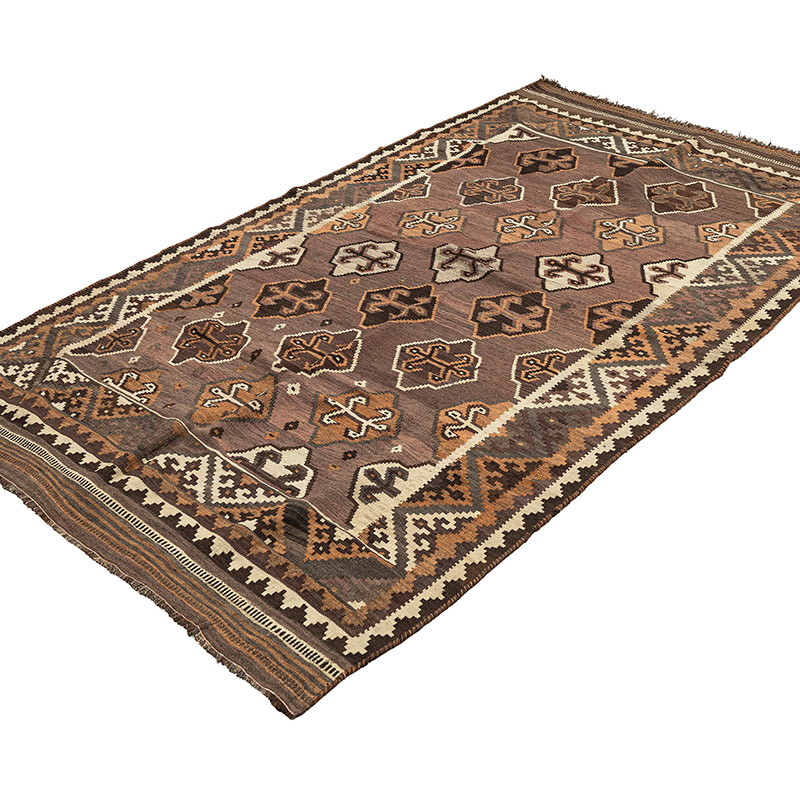Vintage Van Kilim Rug - 5'  x 8' 8" (60" x 104") - K0090680