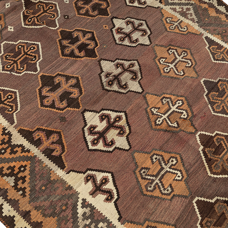 Vintage Van Kilim Rug - 5'  x 8' 8" (60" x 104") - K0090680