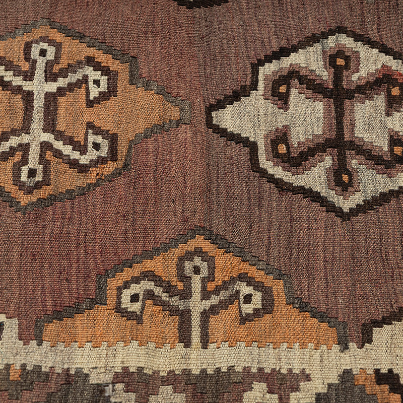 Vintage Van Kilim Rug - 5'  x 8' 8" (60" x 104") - K0090680