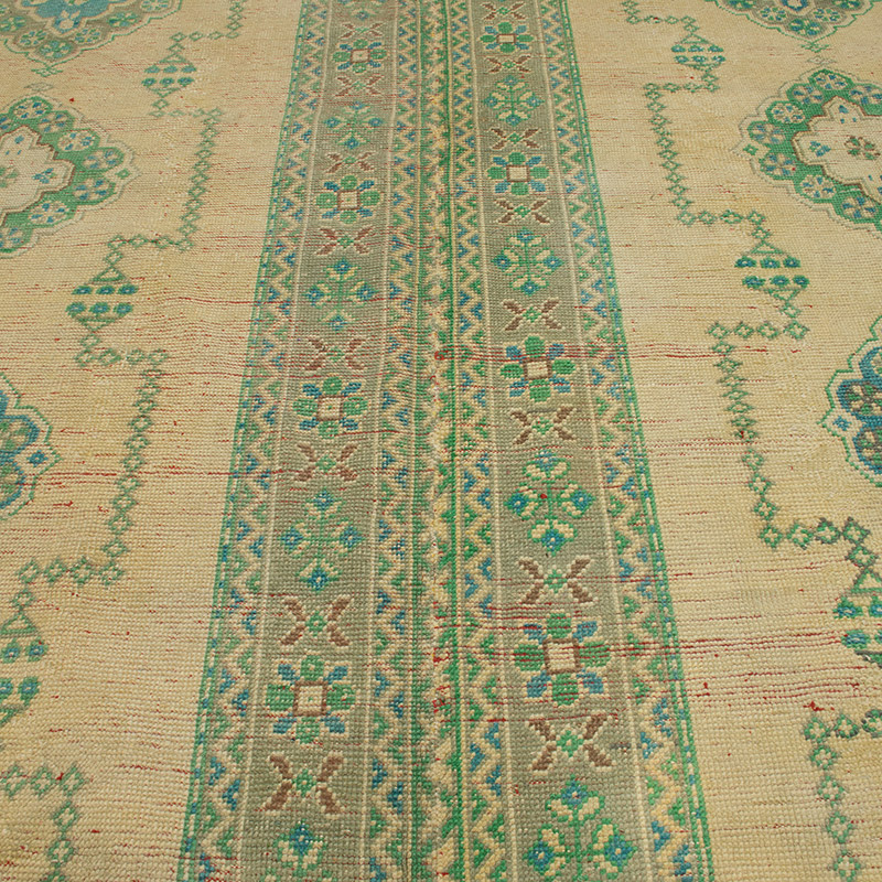 Alfombra Vintage Turca Anudada a Mano - 288 cm x 340 cm - K0090707