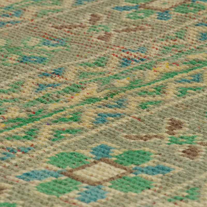 Alfombra Vintage Turca Anudada a Mano - 288 cm x 340 cm - K0090707
