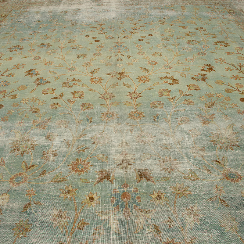 Alfombra Oriental Vintage Anudada a Mano - 335 cm x 575 cm - K0090709