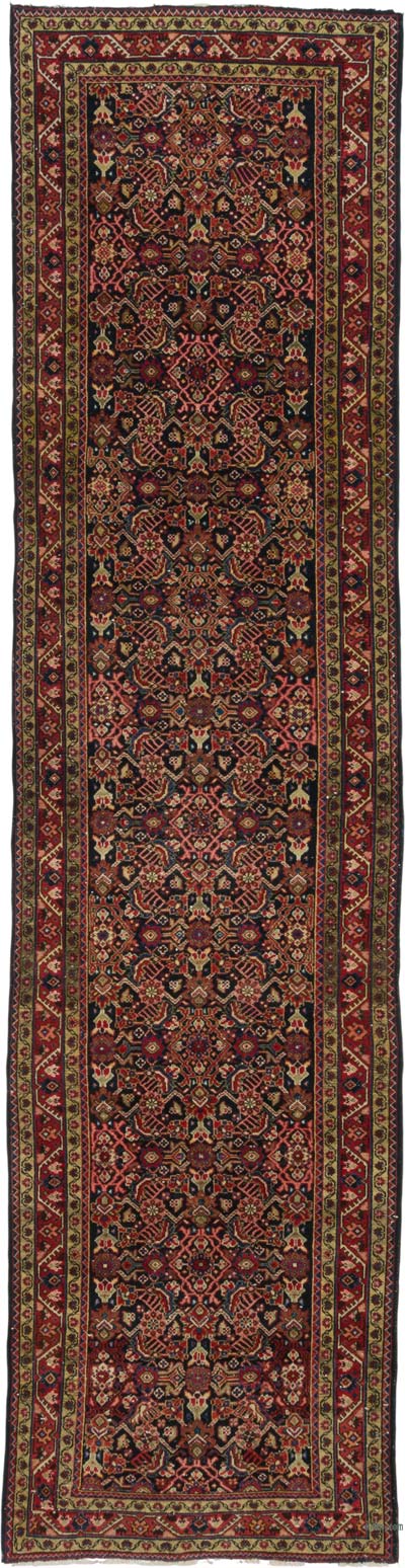 Vintage Oriental Hand-Knotted Runner