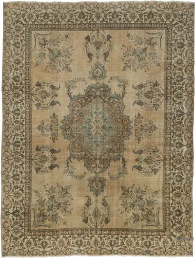 Vintage Hand-Knotted Oriental Rug - 10'  x 13' 3" (120" x 159")