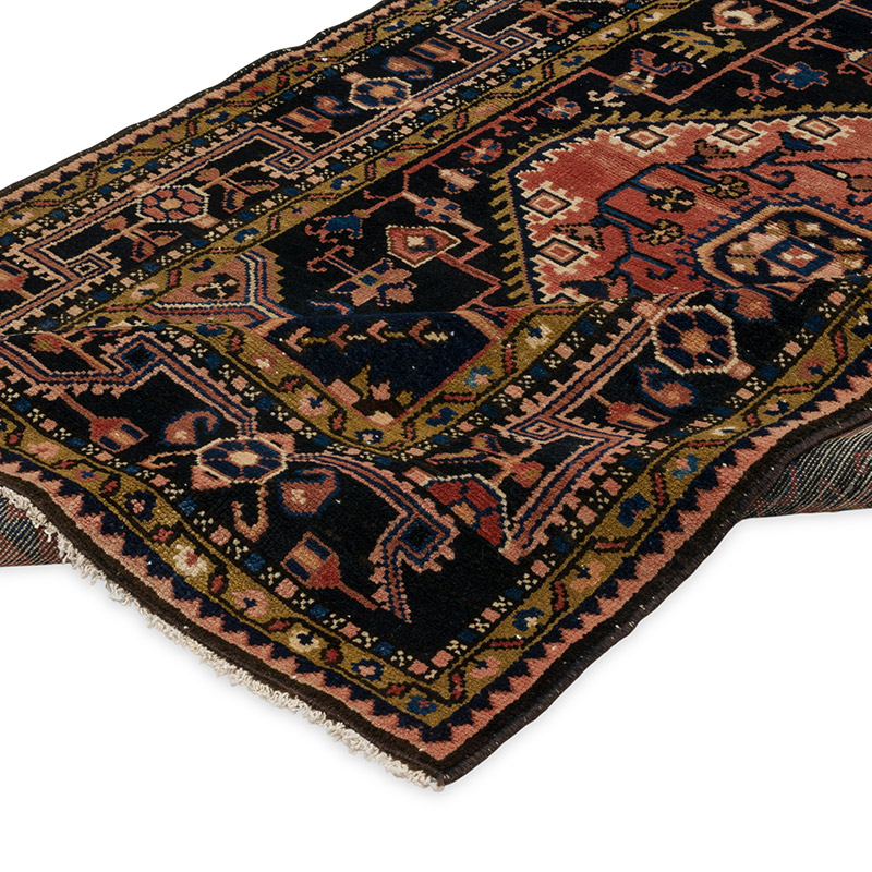 Corredora Anudada a Mano Oriental Vintage - K0090728