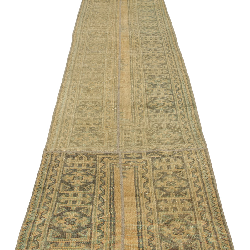 Vintage Turkish Runner Rug - K0090731