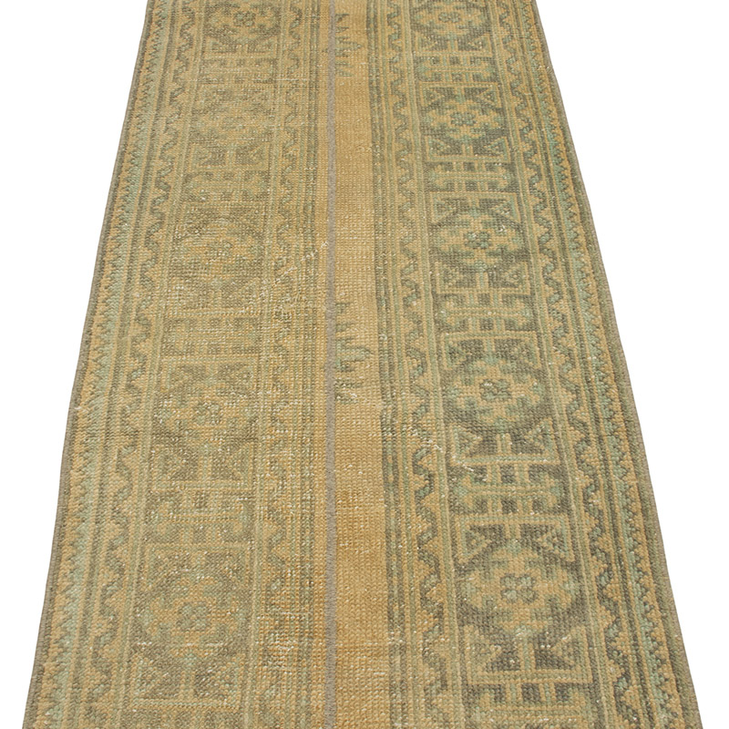 Vintage Turkish Runner Rug - K0090731