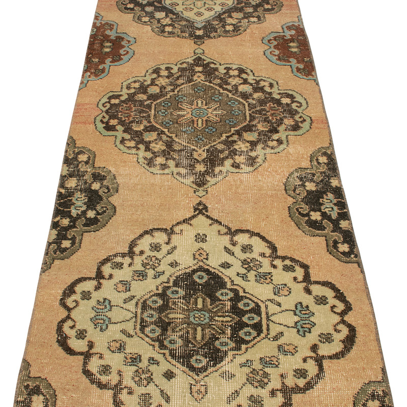 Vintage Turkish Runner Rug - K0090732