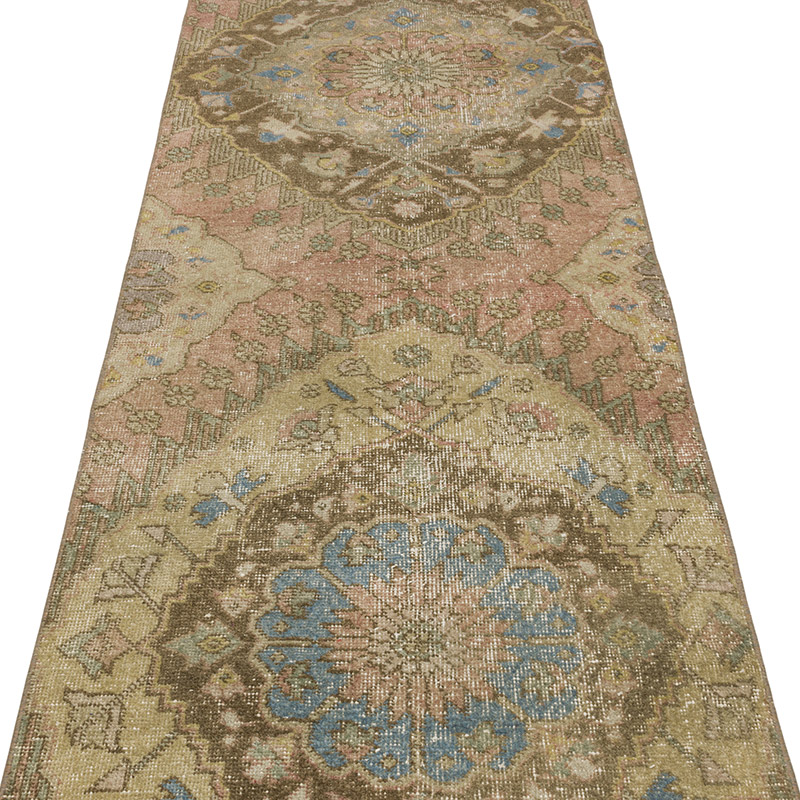 Vintage Turkish Runner Rug - K0090738