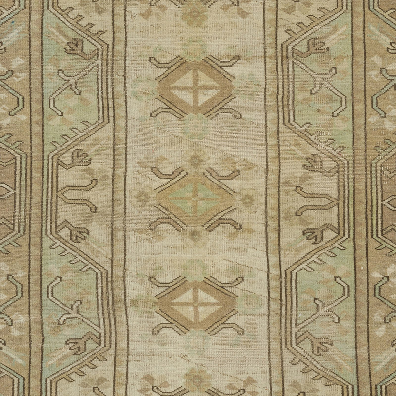Vintage Turkish Hand-Knotted Rug - 116 cm x 205 cm - K0090739
