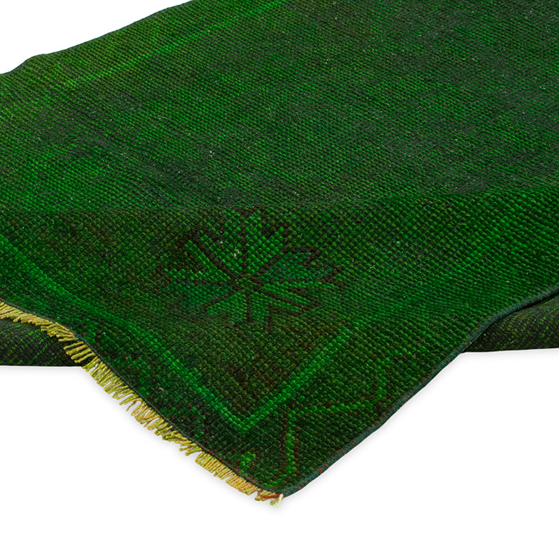 Boyali El Dokuma Vintage Hali Yolluk - 123 cm x 327 cm - K0090742