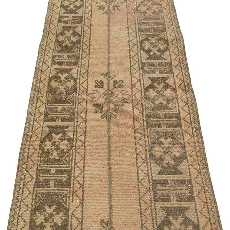 Vintage Turkish Hand-Knotted Runner - 2' 3" x 12'  (27" x 144") - K0090744