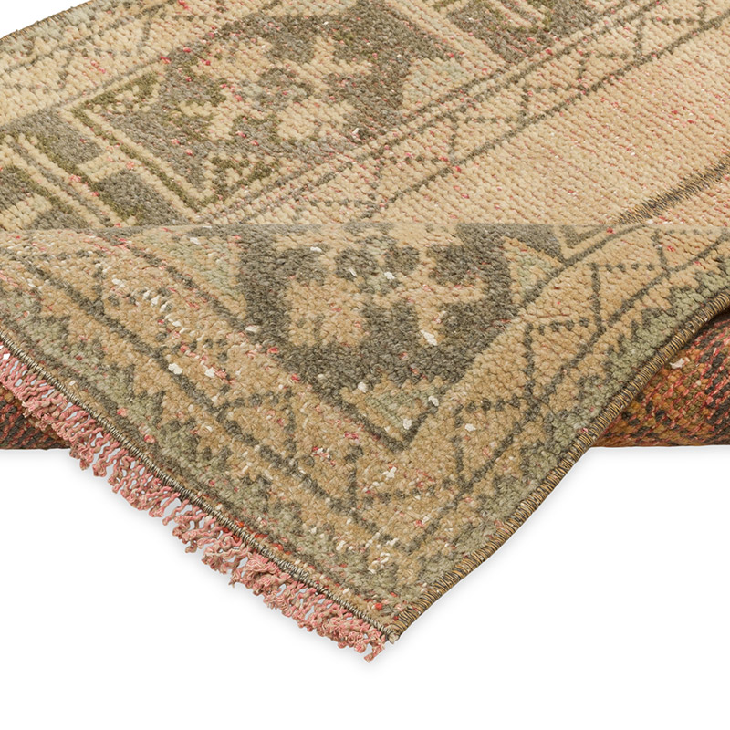 Vintage Turkish Hand-Knotted Runner - 2' 3" x 12'  (27" x 144") - K0090744
