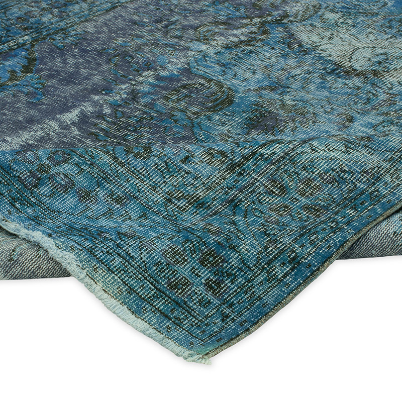 Alfombra Turca Vintage Sobre-teñida - 183 cm x 292 cm - K0090755