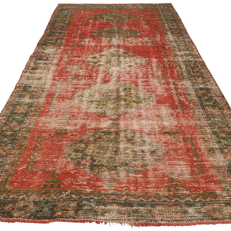 Vintage Anadolu Yolluk - 134 cm x 317 cm - K0090758