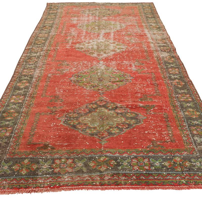 Vintage Anadolu Yolluk - 134 cm x 317 cm - K0090758