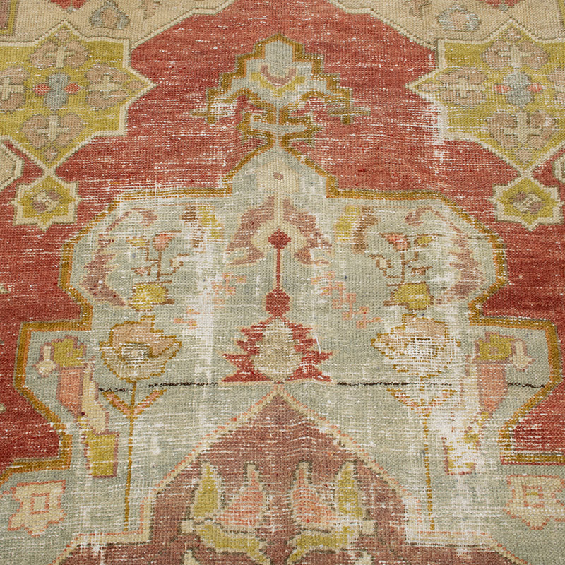 El Dokuma Vintage Hali - 126 cm x 130 cm - K0090766