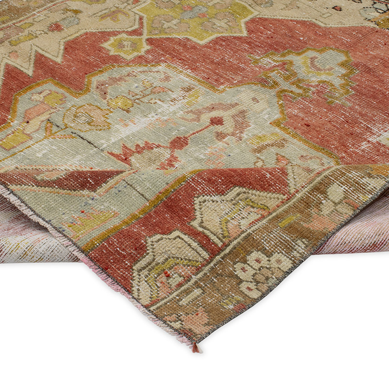 El Dokuma Vintage Hali - 126 cm x 130 cm - K0090766