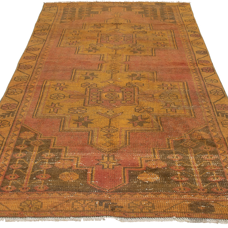 El Dokuma Vintage Hali - 131 cm x 262 cm - K0090770