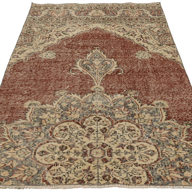 El Dokuma Vintage Hali - 101 cm x 184 cm - K0090771