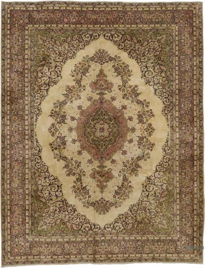 El Dokuma Vintage Halı - 265 cm x 342 cm