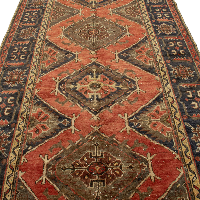 Vintage Anadolu Yolluk - 145 cm x 346 cm - K0090775