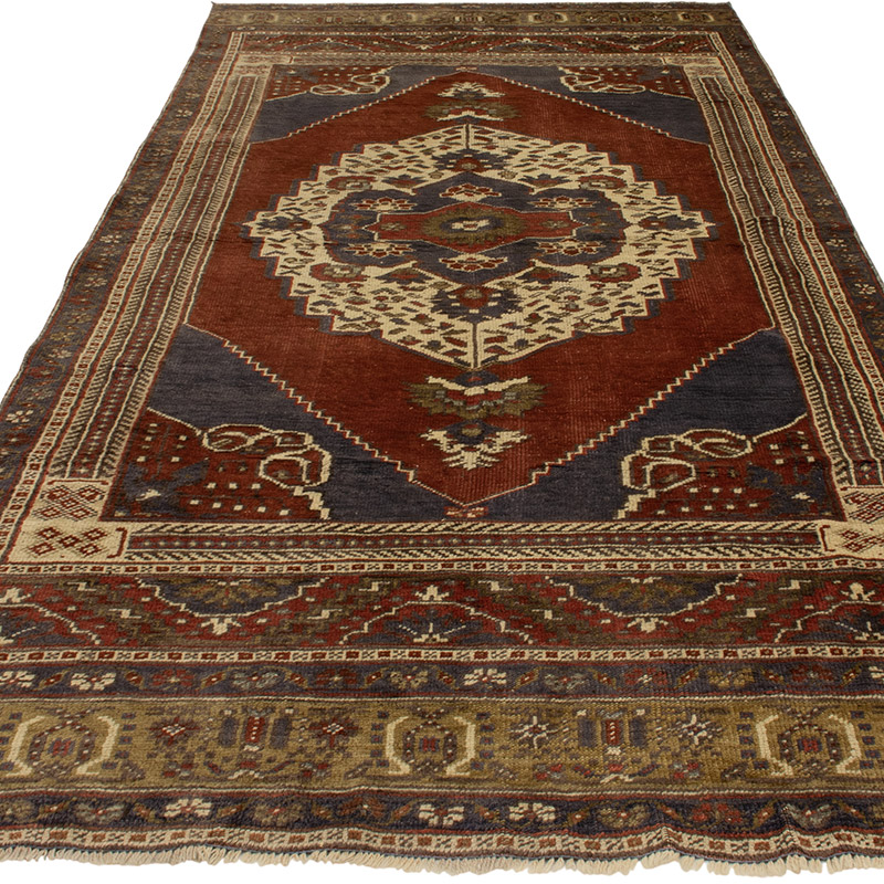 El Dokuma Vintage Hali - 132 cm x 300 cm - K0090779