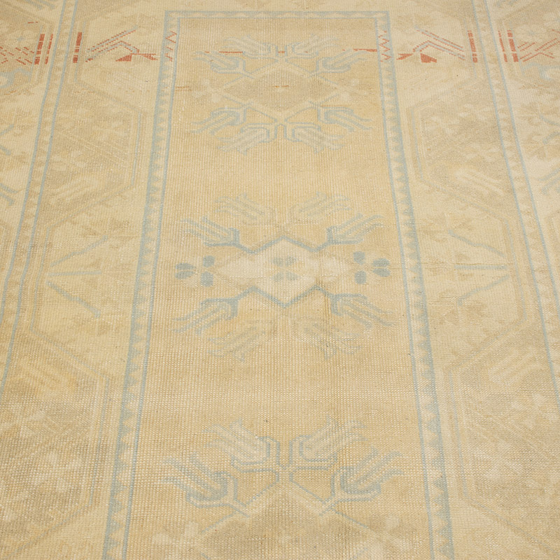 Vintage Turkish Hand-Knotted Rug - 4' 1" x 6' 7" (49" x 79") - K0090780