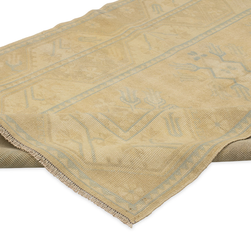 Vintage Turkish Hand-Knotted Rug - 4' 1" x 6' 7" (49" x 79") - K0090780