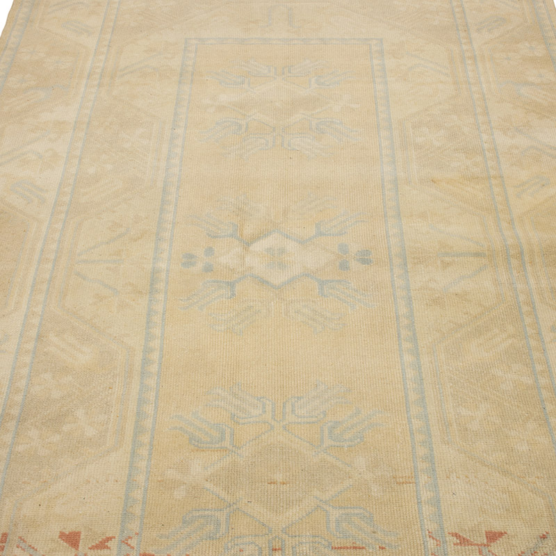 Vintage Turkish Hand-Knotted Rug - 4' 1" x 6' 7" (49" x 79") - K0090780