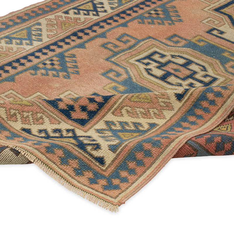 El Dokuma Vintage Hali - 124 cm x 173 cm - K0090781