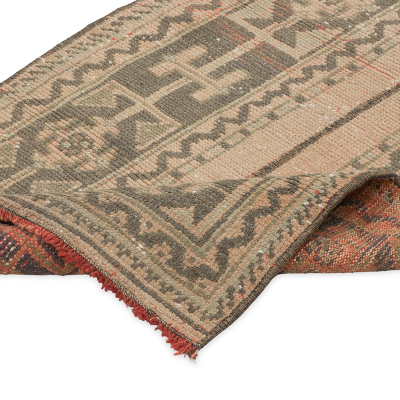 Vintage Turkish Hand-Knotted Runner - 2' 3" x 10' 10" (27" x 130") - K0090784