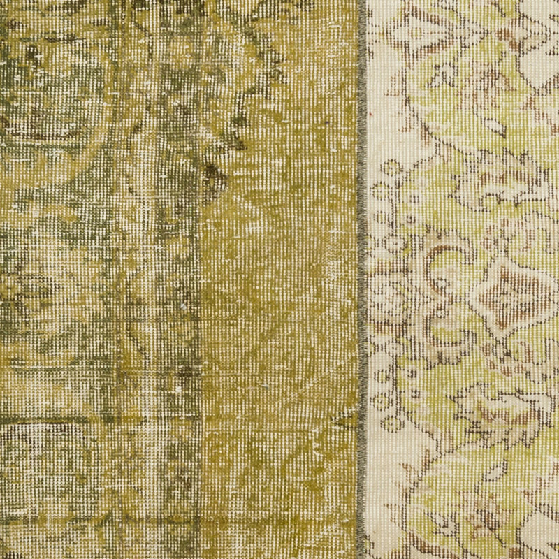 Boyali El Dokuma Vintage Hali Yolluk - 84 cm x 281 cm - K0090785
