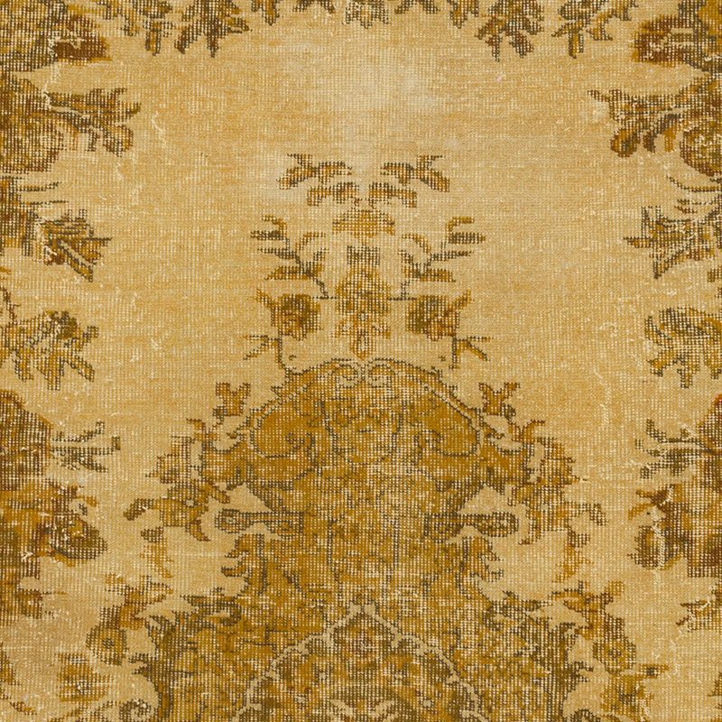 Boyali El Dokuma Vintage Hali - 149 cm x 183 cm - K0090789