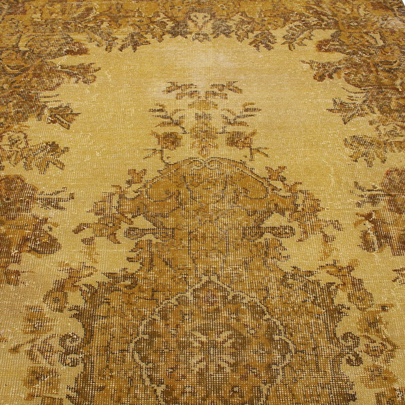 Boyali El Dokuma Vintage Hali - 149 cm x 183 cm - K0090789